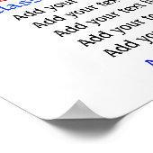 Regeln für den Unterricht von Lehrern durch den SR Poster (Ecke)