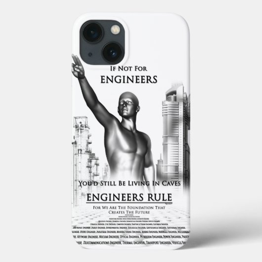 Regeln für Ingenieure Case-Mate iPhone Hülle (Rückseite)