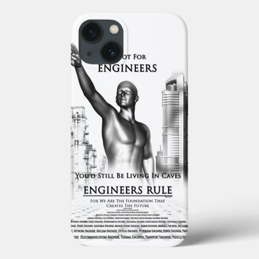 Regeln für Ingenieure Case-Mate iPhone Hülle (Rückseite)