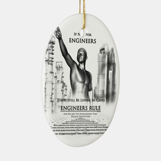 Regeln für Ingenieure Keramikornament (Rechts)