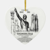 Regeln für Ingenieure Keramikornament (Vorne)