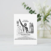 Regeln für Ingenieure Postkarte (Stehend Vorderseite)