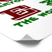 Regeln für Klassenzimmer / Leitlinien Poster (Ecke)