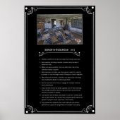 REGELN FÜR LEHRKRÄFTE - 1872 - HOHEITSGEBIET MONTA POSTER (Vorne)