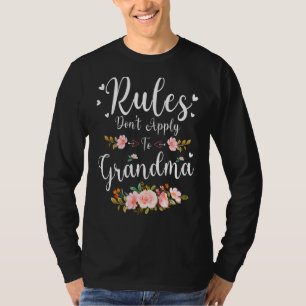 Regeln gelten nicht für die Glückseligkeit der Gro T-Shirt