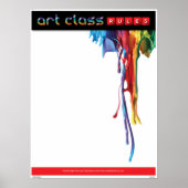 Regeln gestalten - Leere Plakate (Vorne)