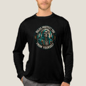 Regeln schützen dich vor dir selbst Tri-Blend shirt (Vorderseite)