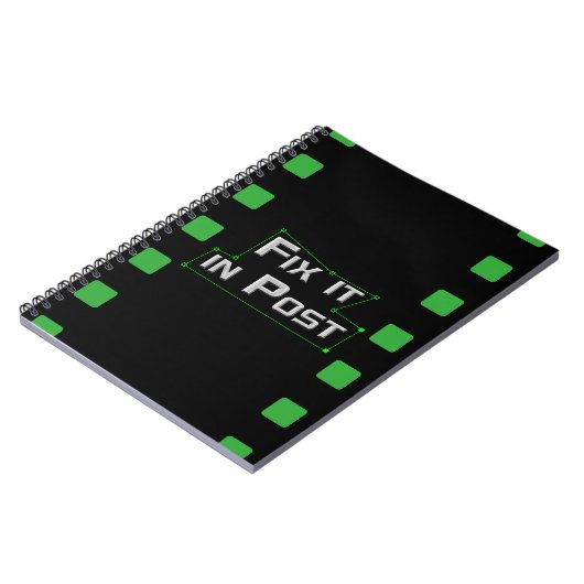 "Regeln Sie es im Posten" VFX Notizbuch Notizblock (Linke Seite)