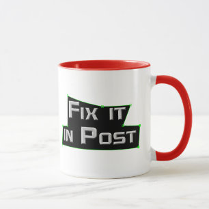 "Regeln Sie es im Posten" VFX Tasse