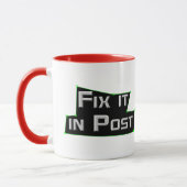 "Regeln Sie es im Posten" VFX Tasse (Links)