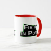 "Regeln Sie es im Posten" VFX Tasse (VorderseiteRechts)