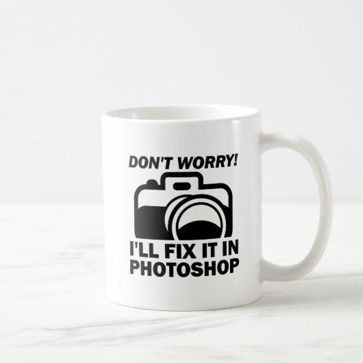 Regeln Sie es in Photoshop lustiger Tasse (Rechts)
