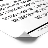 Regeln, um ein guter Entführer zu sein Poster (Ecke)