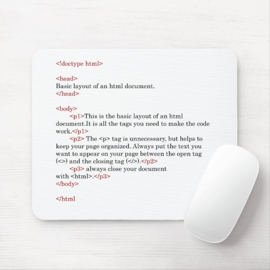 Regeln von HTML Mousepad (Mit Mouse)