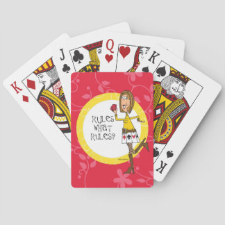 Regeln welche Regeln? Kartenstapeles Spielkarten