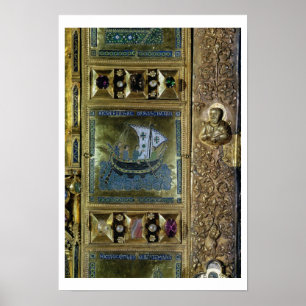 Regelung des Körpers von St Mark, Emailplatte f Poster