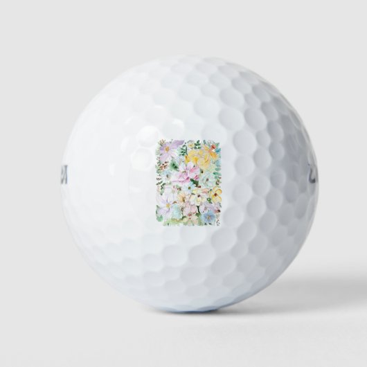 Regelung für Blume und Blätter 2021 Golfball (Vorderseite)