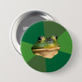 Regelwidriger Junggeselle-Frosch Button (Vorne & Hinten)