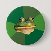 Regelwidriger Junggeselle-Frosch Button (Vorderseite)
