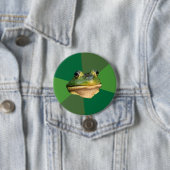 Regelwidriger Junggeselle-Frosch Button (Beispiel)