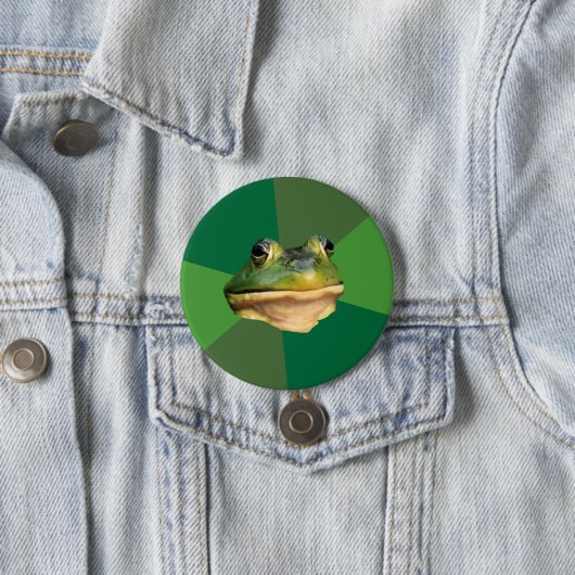 Regelwidriger Junggeselle-Frosch Button (Beispiel)