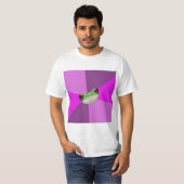 Regelwidriges Bachelorette Frosch-Ratetier Meme T-Shirt (Vorne ganz)