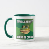 Regelwidriges Junggeselle-Frosch-Glas Getreide Tasse (Links)