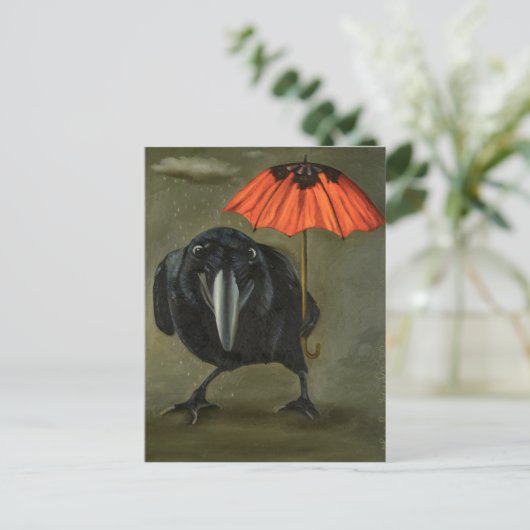 Regen 2 postkarte (Stehend Vorderseite)