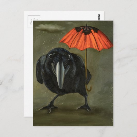 Regen 2 postkarte (Vorne/Hinten)