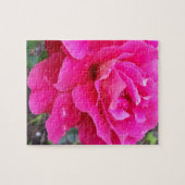 Regen auf Blättern Puzzle (Horizontal)