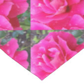 Regen auf Blättern Tischdecke (Schrägansicht)