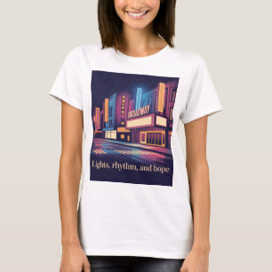 Regen auf Broadway New York City T-Shirt