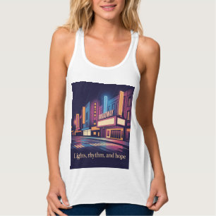 Regen auf Broadway New York City Tank Top