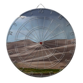 Regen auf den großen Sanddünen Dartscheibe