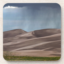 Regen auf den großen Sanddünen Getränkeuntersetzer