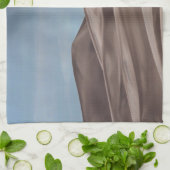 Regen auf den großen Sanddünen Handtuch (Gefaltet)