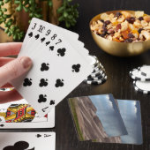 Regen auf den großen Sanddünen Spielkarten (In Situ)