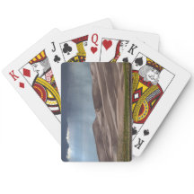 Regen auf den großen Sanddünen