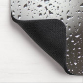 Regen auf einem Fenster Mousepad (Ecke)