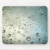 Regen auf meinem Fenster Mousepad (Vorne)