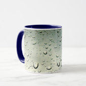 Regen auf meinem Fenster Tasse (Vorderseite Links)