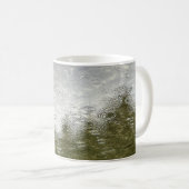 Regen auf Teich Kaffeetasse (VorderseiteRechts)