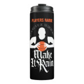 Regen (Basketball) Thermosbecher (Vorderseite)