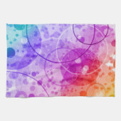 REGEN-BLASEN IN DEN REGENBOGEN KÜCHENTUCH (Horizontal)