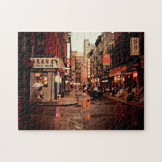 Regen - Chinatown - New York City Puzzle (Horizontal)