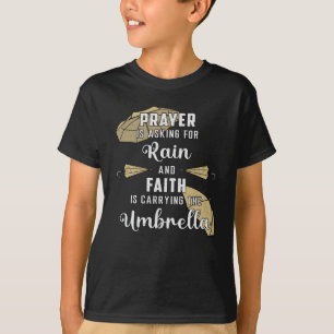 Regen Cloud Umbrella Wetter Raindrop Rainy Geschen T-Shirt