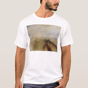 Regen-Dampf Josephs Mallord William Turner   und T-Shirt