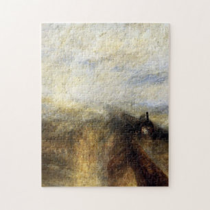 Regen, Dampf und Geschwindigkeit von JMW Turner Puzzle
