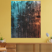 Regen der Kontraste Leinwanddruck (Insitu (Wohnzimmer))