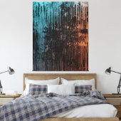 Regen der Kontraste Leinwanddruck (Insitu (Schlafzimmer))